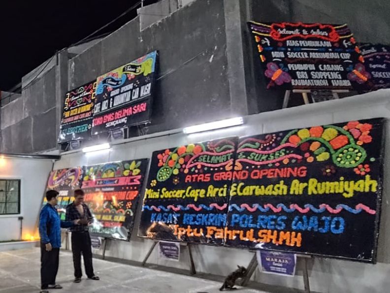 Maraja_Florist_Wajo_Kapolres_Wajo